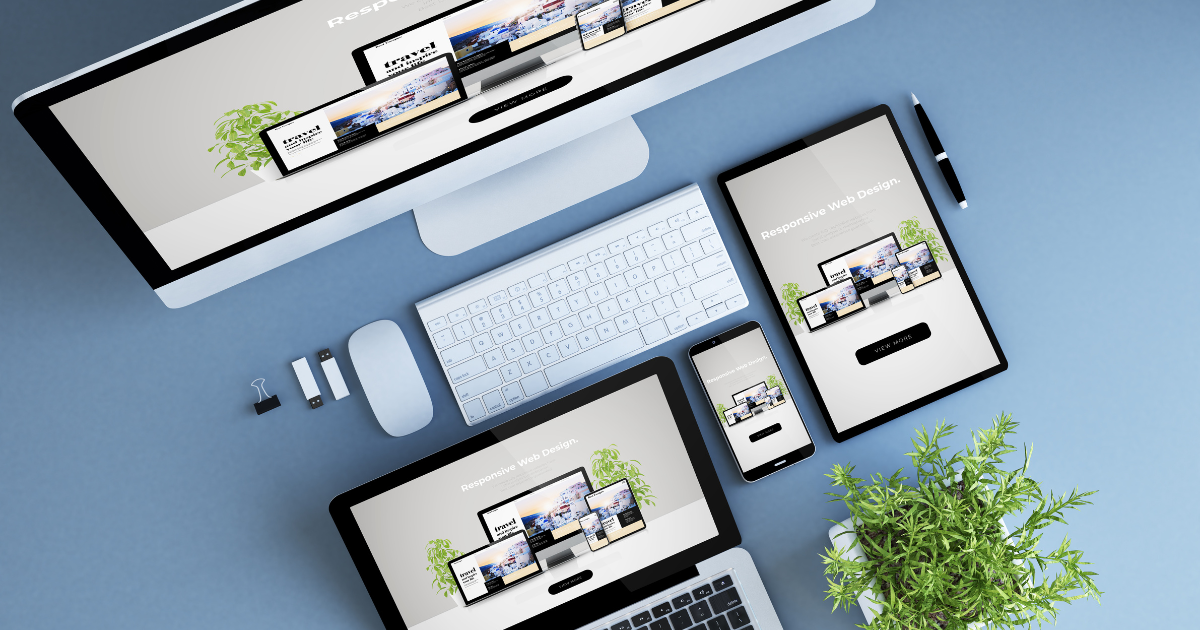 Website redesign with responsive layouts for desktop, tablet, and mobile | ClickIt Digital Las Vegas & Kansas City