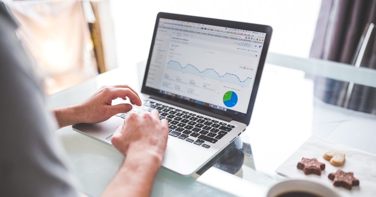 Media analytics and digital marketing performance tracking on laptop | ClickIt Digital Las Vegas & Kansas City