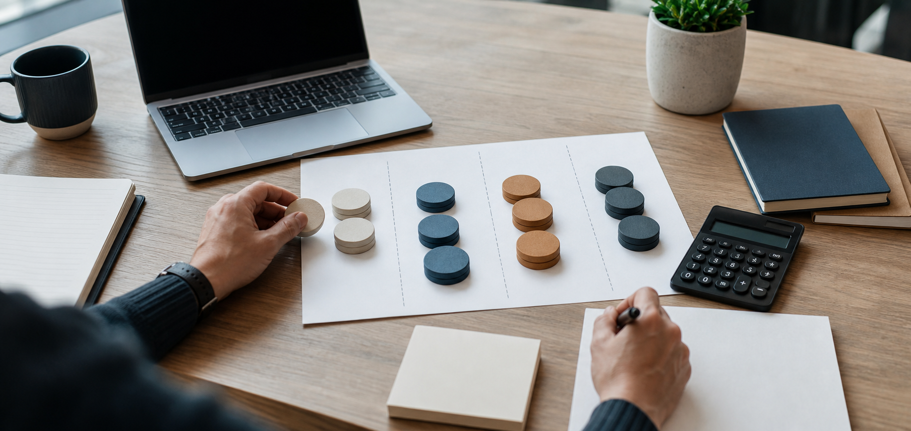 How much should a small business spend on marketing represented by organized budget categories