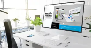 Modern website design for local businesses in Kansas City and Las Vegas by ClickIt Social
